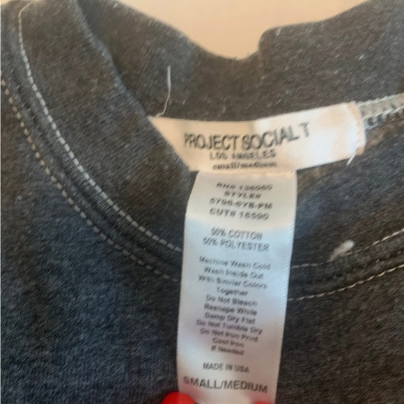 Project Social T Charcoal Sweatshirt - Picture 2 of 2